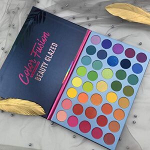 Beauty Glazed High Pigmented Makeup Palette Easy to Blend Color Fusion 39 Shades