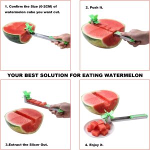 Yueshico Stainless Steel Watermelon Slicer Cutter Knife
