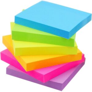 Early Buy Sticky Notes 6 Bright Color 24 Pads